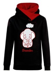 Nastrovje Potsdam Bluza w kolorze czarno-czerwonym rozmiar: M. Czarne bluzy damskie Nastrovje Potsdam, m, bez wzorów, z bawełny, z kapturem. Za 110.55 zł.