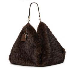 Torebka Liu Jo. Brązowe shopper bag Liu Jo, bez dodatków. Za 499.99 zł.