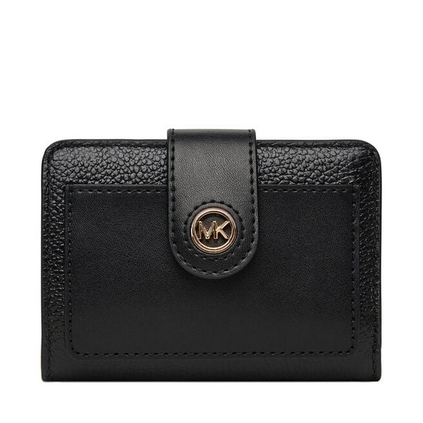 Portfel MICHAEL Michael Kors. Czarne portfele damskie MICHAEL Michael Kors, bez wzorów. Za 349.99 zł.