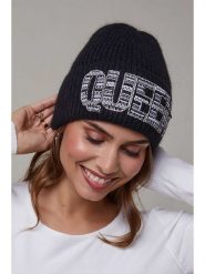 Soft Cashmere Czapka w kolorze czarnym rozmiar: onesize. Czarne czapki damskie Soft Cashmere, bez wzorów, z kaszmiru. Za 118.84 zł.