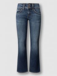 Pepe Jeans Dżinsy - Slim fit - w kolorze niebieskim rozmiar: W26/L30. Niebieskie jeansy damskie Pepe Jeans. Za 260.99 zł.