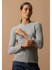 Perfect Cashmere Kaszmirowy sweter "Kylie" w kolorze szarym rozmiar: XL. Szare swetry klasyczne damskie Perfect Cashmere, xl, z kaszmiru, bez kołnierzyka. Za 278.01 zł.