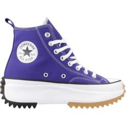Buty sportowe Converse Run Star Hike. Niebieskie obuwie sportowe damskie Converse, z tkaniny, bez zapięcia, trekkingowe. Za 590.00 zł.