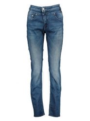 Herrlicher Dżinsy - Regular fit - w kolorze niebieskim rozmiar: W25/L32. Niebieskie jeansy damskie Herrlicher. Za 109.78 zł.