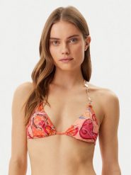 Guess Góra od bikini E5GJ19 KCR12 Pomarańczowy. Brązowe bikini Guess, z aplikacjami, z syntetyku. Za 209.99 zł.