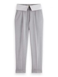 Scotch & Soda Spodnie chino w kolorze jasnoszarym rozmiar: W30. Szare spodnie materiałowe damskie Scotch & Soda, bez wzorów. Za 184.46 zł.