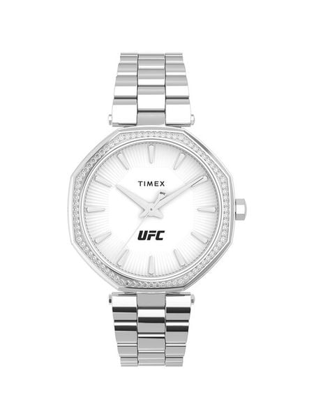 Timex Zegarek TW2V83200 Srebrny. Szare, analogowe zegarki damskie Timex, srebrne. Za 579.99 zł.