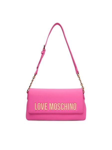 LOVE MOSCHINO Torebka JC4109PP1OKD0604 Różowy. Czerwone torebki klasyczne damskie Love Moschino, ze skóry, bez dodatków. Za 809.99 zł.
