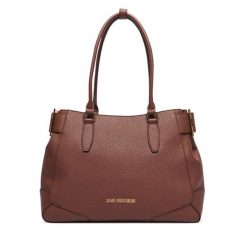 Torebka LOVE MOSCHINO. Brązowe torebki klasyczne damskie Love Moschino, bez dodatków. Za 1,059.00 zł.