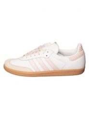 Adidas Skórzane sneakersy "Samba OG" w kolorze białym rozmiar: 43 1/3. Białe obuwie sportowe damskie Adidas, bez zapięcia. Za 325.03 zł.