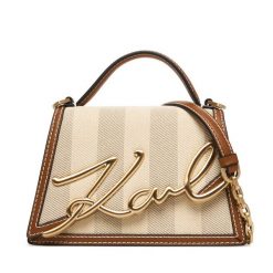 Torebka KARL LAGERFELD. Brązowe torebki klasyczne damskie KARL LAGERFELD, bez dodatków. Za 1,299.00 zł.