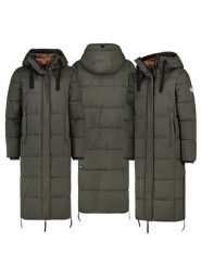 Sublevel Płaszcz pikowany w kolorze khaki rozmiar: L. Brązowe płaszcze damskie Sublevel, l, bez wzorów, bez kaptura. Za 327.10 zł.