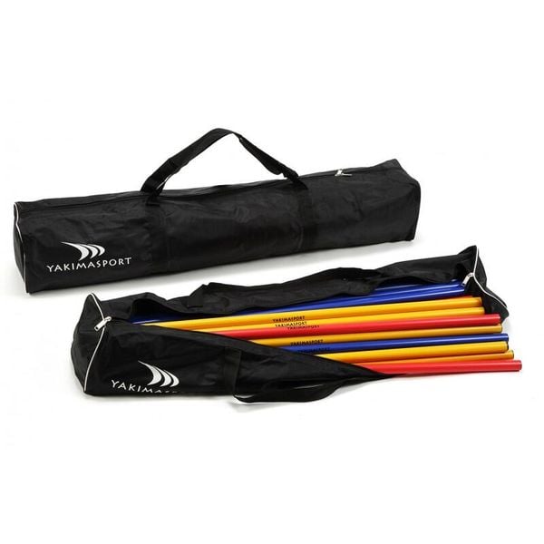 Torba na sprzęt treningowy Yakimasport 1 m. Czarne torby sportowe YAKIMASPORT, bez wzorów. Za 49.99 zł.