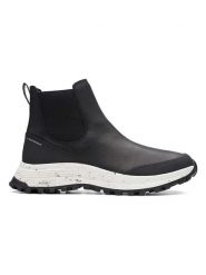 Clarks Skórzane sztyblety "ATLTrekUpWP" w kolorze czarnym rozmiar: 42. Czarne botki damskie Clarks, z materiału, sportowe, bez obcasa, bez zapięcia. Za 288.85 zł.