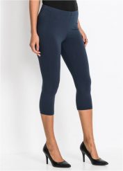Legginsy sportowe fitness ze średnim stanem damskie Striker. Niebieskie legginsy damskie SIROKO, z elastanu, na fitness i siłownię. W wyprzedaży za 85.00 zł.