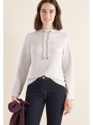 Cecil Bluza w kolorze kremowym rozmiar: XXL. Brązowe bluzy damskie Cecil, xxl, bez wzorów, bez kaptura. Za 122.09 zł.