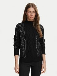 Marciano Guess Sweter G6BR19 Z1607 Czarny Regular Fit. Czarne swetry klasyczne damskie Marciano Guess, s, bez kołnierzyka. Za 779.99 zł.