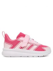 Adidas Sneakersy Tensaur Run 4.0 Shoes Infants KJ6703 Różowy. Czerwone buty sportowe dziewczęce Adidas, z materiału, bez zapięcia. Za 139.99 zł.