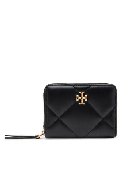 Tory Burch Portfel 159791 Czarny. Czarne portfele damskie Tory Burch, bez wzorów, ze skóry. Za 659.99 zł.