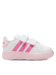 Adidas Sneakersy Grand Court 2.0 CF I ID0741 Biały. Białe buty sportowe dziewczęce Adidas, bez wzorów, z syntetyku, bez zapięcia. Za 149.99 zł.