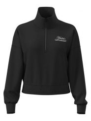 Under Armour Bluza "Rival" w kolorze czarnym rozmiar: S. Czarne bluzy damskie Under Armour, s, bez wzorów, z polaru, bez kaptura. Za 146.28 zł.