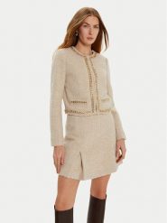 Marciano Guess Kardigan 4BGN0 87186A Beżowy Regular Fit. Brązowe kardigany damskie Marciano Guess, z aplikacjami, z syntetyku. Za 1,499.00 zł.