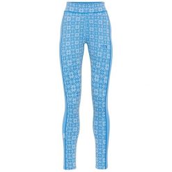Damskie legginsy Kari Traa Rose. Niebieskie legginsy damskie Kari Traa, l, bez wzorów, z dzianiny. Za 441.00 zł.