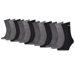 Skarpety sportowe Puma – 12 par – antracytowe/szare. Brązowe skarpetki damskie Puma, bez wzorów, z bawełny. W wyprzedaży za 216.78 zł.