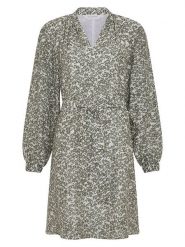 MOSS COPENHAGEN Sukienka w kolorze khaki rozmiar: M. Brązowe sukienki damskie Moss Copenhagen, bez wzorów, z tkaniny, bez ramiączek. Za 189.95 zł.