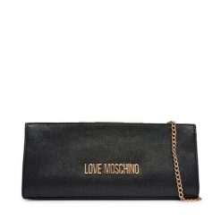 Torebka LOVE MOSCHINO. Czarne torebki wieczorowe damskie Love Moschino, bez wzorów, bez dodatków. Za 859.99 zł.