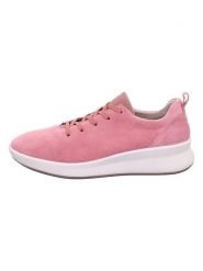 Legero Skórzane sneakersy "Light" w kolorze jasnoróżowym rozmiar: 39. Różowe obuwie sportowe damskie Legero, bez zapięcia. Za 162.87 zł.
