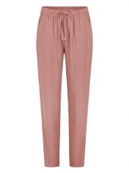 Sublevel Spodnie w kolorze jasnoróżowym rozmiar: M. Różowe spodnie materiałowe damskie Sublevel, bez wzorów, z materiału. Za 61.89 zł.