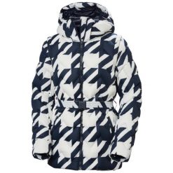 Damska kurtka puchowa Helly Hansen Bliss Modular. Niebieskie kurtki damskie Helly Hansen, na zimę, l, bez wzorów, z puchu, bez kaptura. Za 2,116.50 zł.