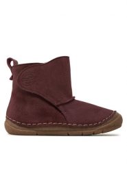Froddo Kozaki G2160082-11 S Bordowy. Czerwone kozaki dziewczęce Froddo, bez wzorów, ze skóry, bez obcasa, bez zapięcia. Za 349.99 zł.