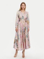 Guess Sukienka wieczorowa W5PK1U WD8G2 Kolorowy Regular Fit. Sukienki damskie Guess, z aplikacjami, z syntetyku, wizytowe, bez ramiączek. Za 949.99 zł.