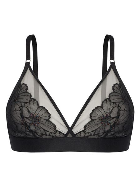 Chantelle Biustonosz braletka Lush C22OPF Czarny. Czarne biustonosze Chantelle, bez wzorów, z syntetyku. Za 169.99 zł.