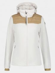 Kurtka Softshell Damska Luhta Arantila. Białe kurtki sportowe damskie Luhta, m, bez wzorów, z materiału, bez kaptura. Za 450.15 zł.
