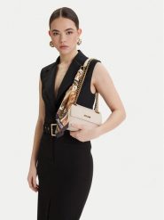 Just Cavalli Torebka 80RA4BF5 ZSB81 Kremowy. Białe torebki klasyczne damskie Just Cavalli, ze skóry, bez dodatków. Za 444.99 zł.
