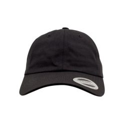 Bawełniana Czapka Z Daszkiem Dla Dorosłych Unisex. Czerwone czapki z daszkiem damskie FLEXFIT, bez wzorów, z bawełny. Za 65.99 zł.