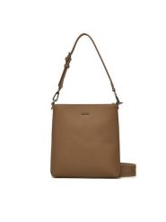 Calvin Klein Torebka Ck Must Small Bucket_Caviar K60K613129 Brązowy. Brązowe torebki klasyczne damskie Calvin Klein, ze skóry, bez dodatków. Za 309.99 zł.