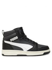 Puma Sneakersy Rebound V6 Mid Jr 393831 29 Czarny. Czarne buty sportowe chłopięce Puma, ze skóry, bez zapięcia. Za 215.99 zł.