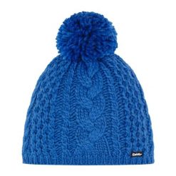 Czapka Eisbar Afra Pompon MÜ. Niebieskie czapki damskie Eisbär, bez wzorów, z wełny. Za 179.90 zł.