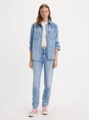 Levi's Dżinsy "80s" - Mom fit - w kolorze błękitnym rozmiar: W27/L28. Niebieskie jeansy damskie Levi's, z podwyższonym stanem. Za 242.45 zł.