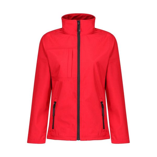 Kurtka Damska Octagon II Soft Shell. Czarne kurtki damskie Regatta, l, bez wzorów, bez kaptura. Za 187.99 zł.