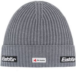 Czapka Eisbar zimowa Nordic OS MÜ. Szare czapki damskie Eisbär, na zimę, bez wzorów. Za 189.99 zł.