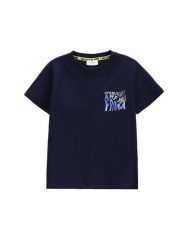 Coccodrillo T-Shirt WC5143204CBK Granatowy Regular Fit. Niebieskie t-shirty i koszulki chłopięce COCCODRILLO, bez wzorów, z bawełny, bez kołnierzyka, bez ramiączek. Za 29.99 zł.