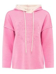 Zwillingsherz Bluza "Positive Mind" w kolorze jasnoróżowym rozmiar: L/XL. Różowe bluzy damskie Zwillingsherz, l, bez wzorów, z kapturem. Za 164.02 zł.