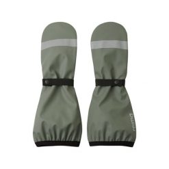 Rękawice przeciwdeszczowe Reima Puro. Zielone rękawiczki damskie Reima, bez wzorów. Za 69.99 zł.
