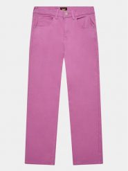 Lee Jeansy Carol Straight LEG5003 Fioletowy Straight Fit. Fioletowe jeansy dziewczęce Lee, bez wzorów, z bawełny. Za 139.99 zł.