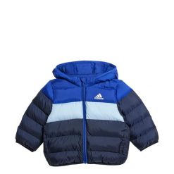 Kurtka Synthetic Down. Czerwone kurtki damskie Adidas, bez wzorów, z materiału, bez kaptura. Za 349.00 zł.